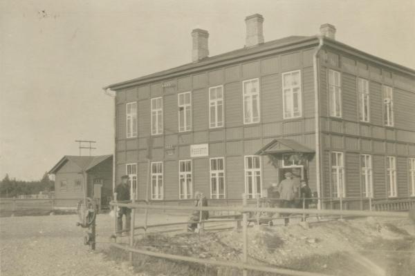 Vasalemma jaamahoone 1920. aastatel